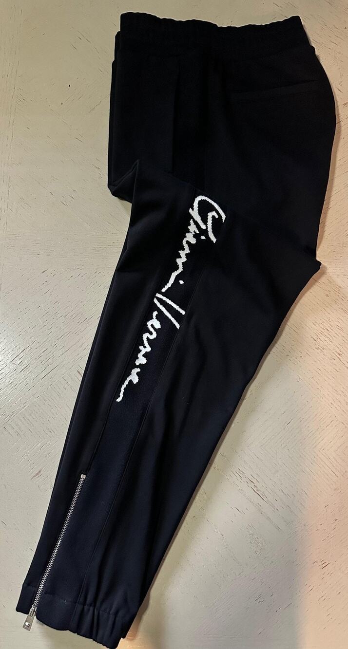 Versace Men's Black Mitchel Fit Pants Size Small Made in Italy A86887 NWT $850